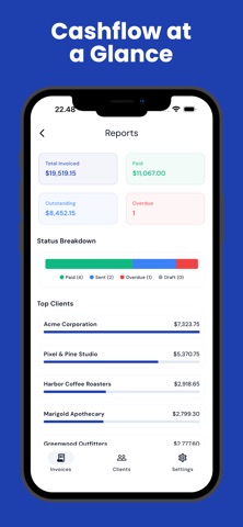 Invoice Maker & Receipt: PDF iPhone screenshot