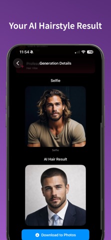 AI Hair Generator: Hairstyles screenshot
