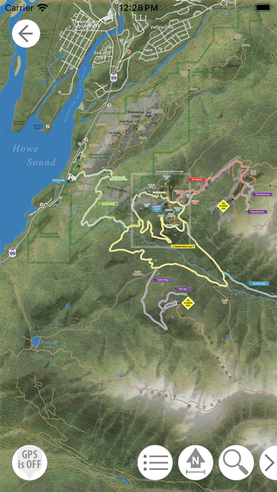 Sea to Sky Gondola Maps Screenshot