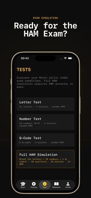 Ditdah CW: Morse Code Trainer screenshot 3