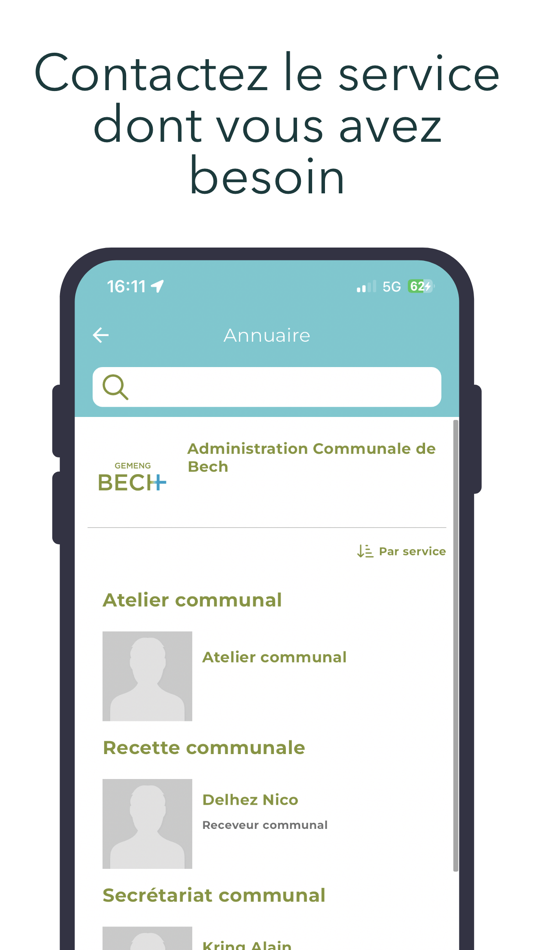#7. Gemeng Bech (iOS) 由: Administration communale de Bech