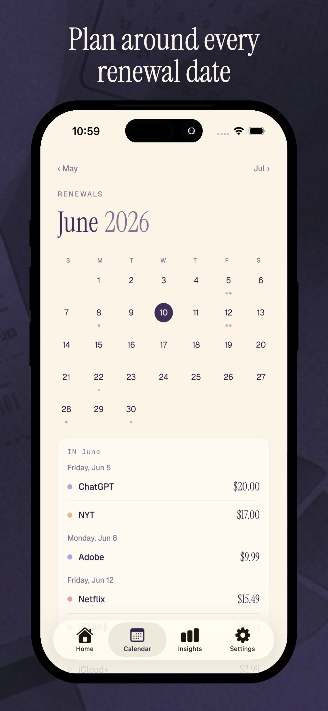 SubLog - Subscription Tracker screenshot 4