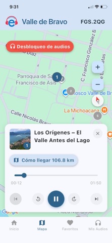 eGuide screenshot