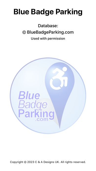 Screenshot #1 pour Blue Badge Parking