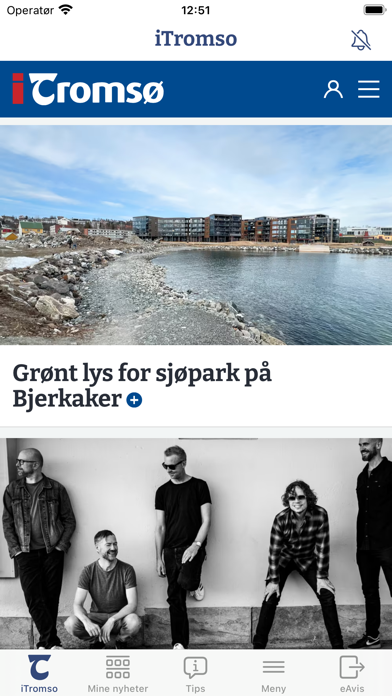 iTromsø Nyheter Screenshot
