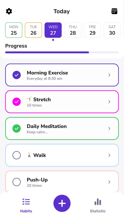 Habit Tracker - Daily Goals