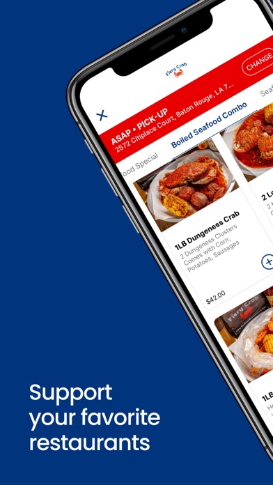 Fiery Crab App Screenshot