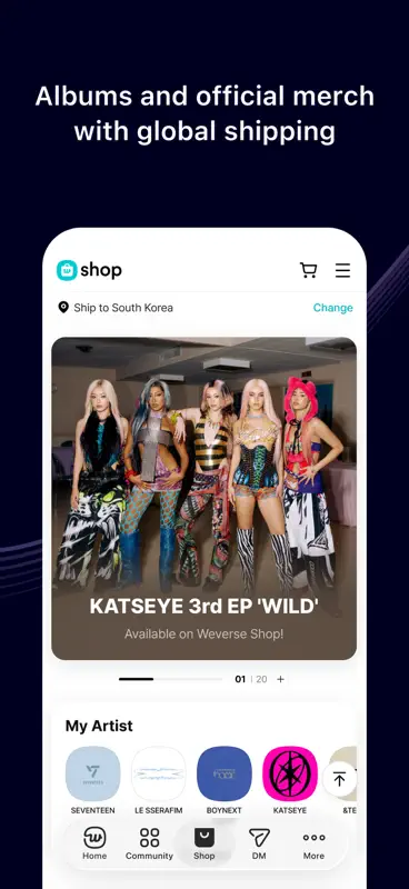 Weverse: Connect with Artists screenshot 9 of 9