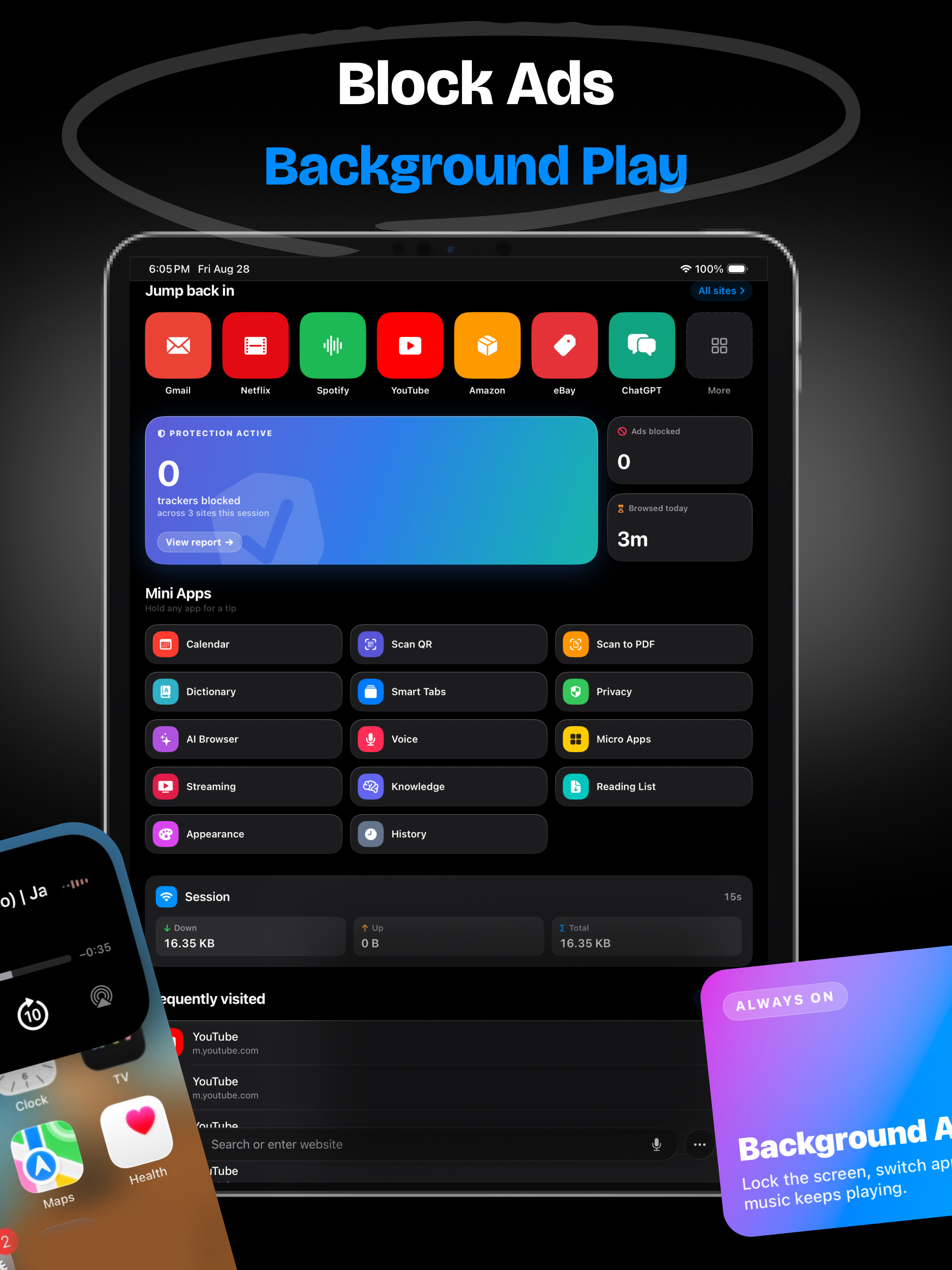 Ghost - Fast Private Browser screenshot 11