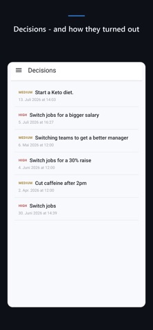 ExoMind External Memory iPhone screenshot