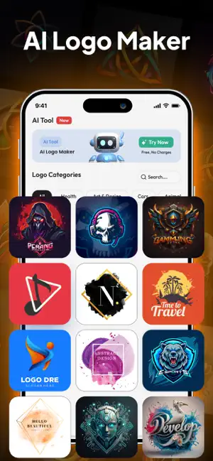 Logo Maker - Design Creator * iPhone screenshot 1