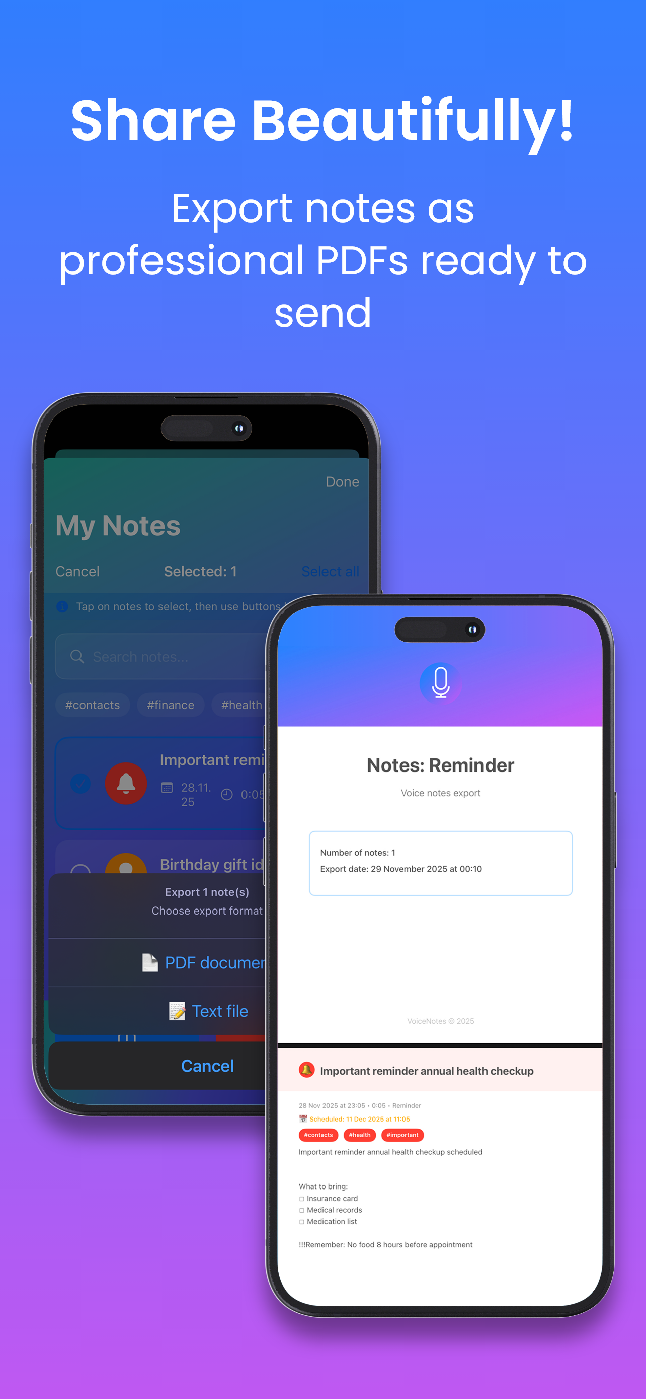 Voice Notes to AI Text Memos screenshot 6