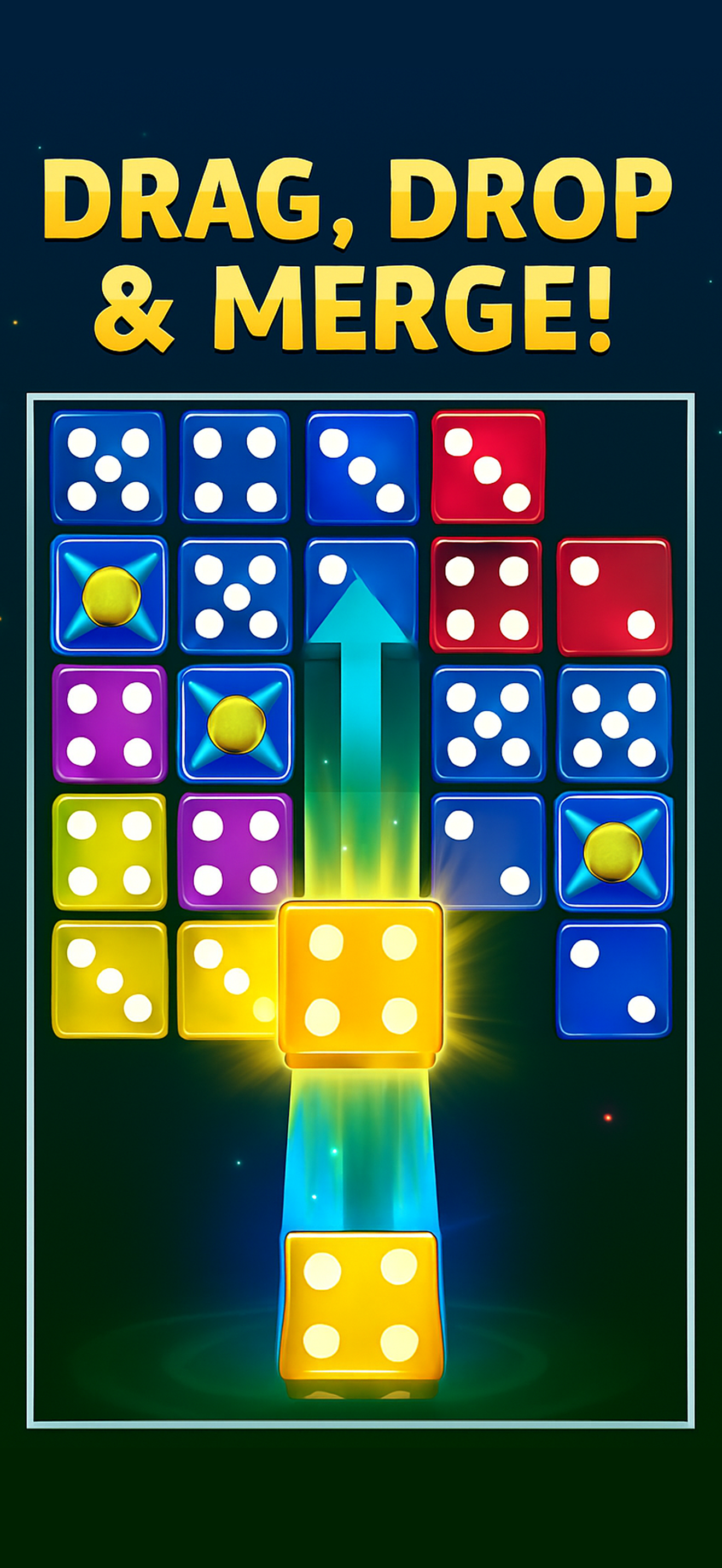 Dice Merge Game – Fun 7 Dice