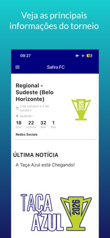 TAÇA AZUL 2026 iPhone screenshot 2