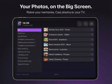AREZTV IPTV Media Player iPad screenshot