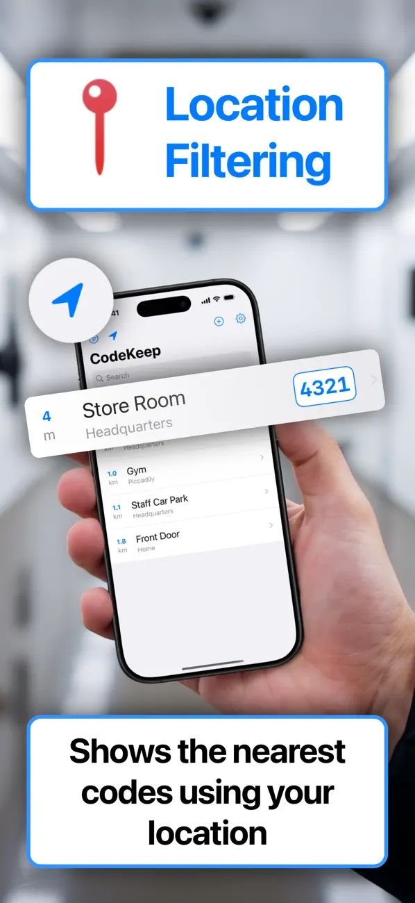 #2. CodeKeep: Secure Lock Codes (iOS) Ved: Matthew Bryce