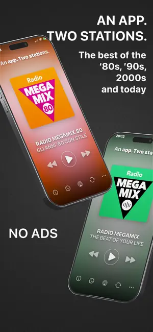 Radio Megamix 80 screenshot 1