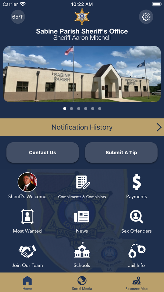 #1. Sabine Parish Sheriff's Office (iOS) 由: Sabine Parish Sheriff's Department