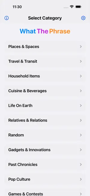 WhatThePhrase screenshot 1