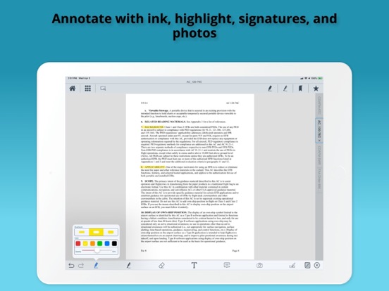 Bombardier Flight Deck 3 iPad screenshot 6 - Reference app