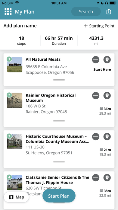 Columbia County, OR Screenshot