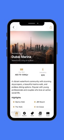 Dubai Expat Guide iPhone screenshot