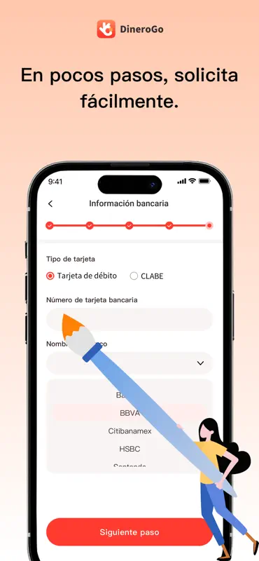 DineroGo-Préstamo fácil screenshot 3 of 5