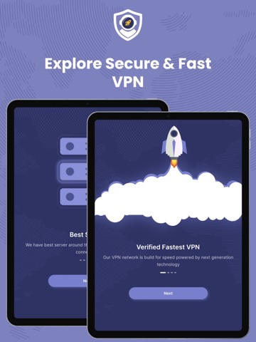 Astro VPN - Fast Net Proxy iPad screenshot