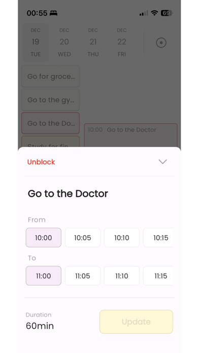 Routine Planner - Tidify Screenshot