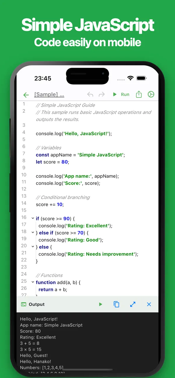 #1. Simple JavaScript (iOS) Von: YUKI TANAIKE