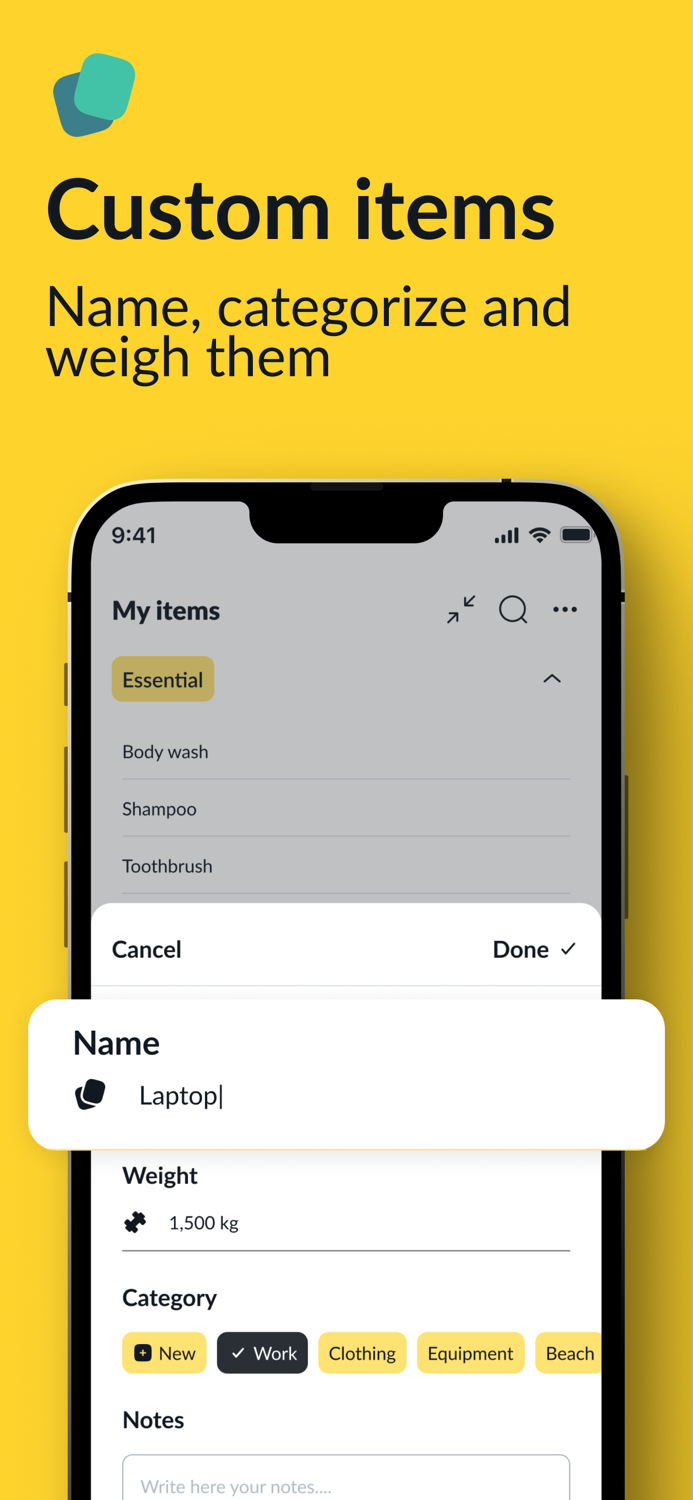 Pak - Travel Packing Checklist
