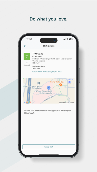 Shifts by Aya Healthcare Screenshot