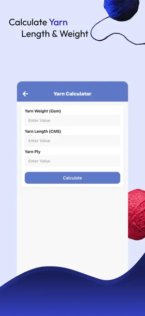 Textile Calculator: Yarn & GSM screenshot 2