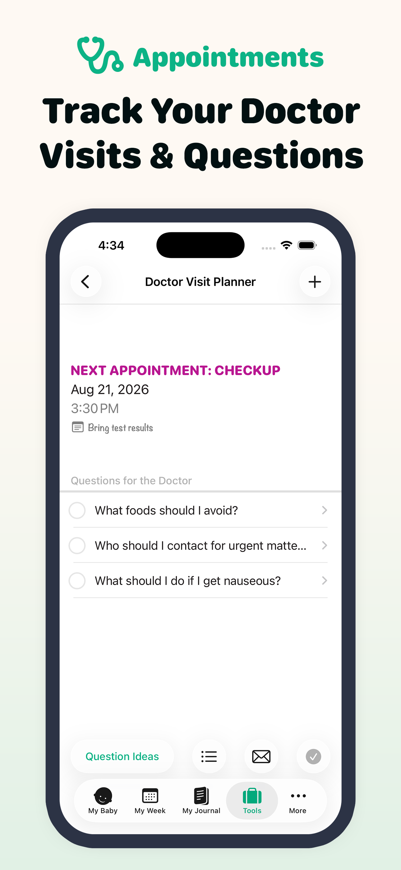 Pregnancy Tracker App - Sprout screenshot 6