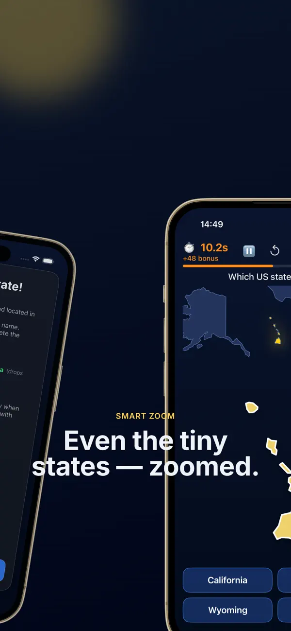 Screenshot #3 pour Guess the US State Kids
