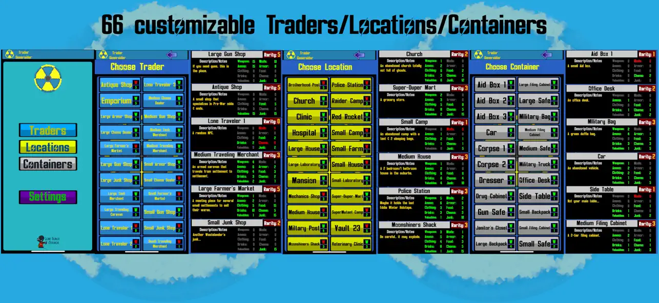 Screenshot #1 pour FOTTRPG Trader Generaider