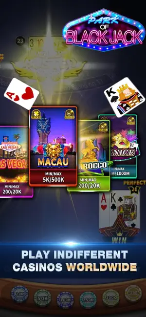 Blackjack 21 offline card game screenshot 4