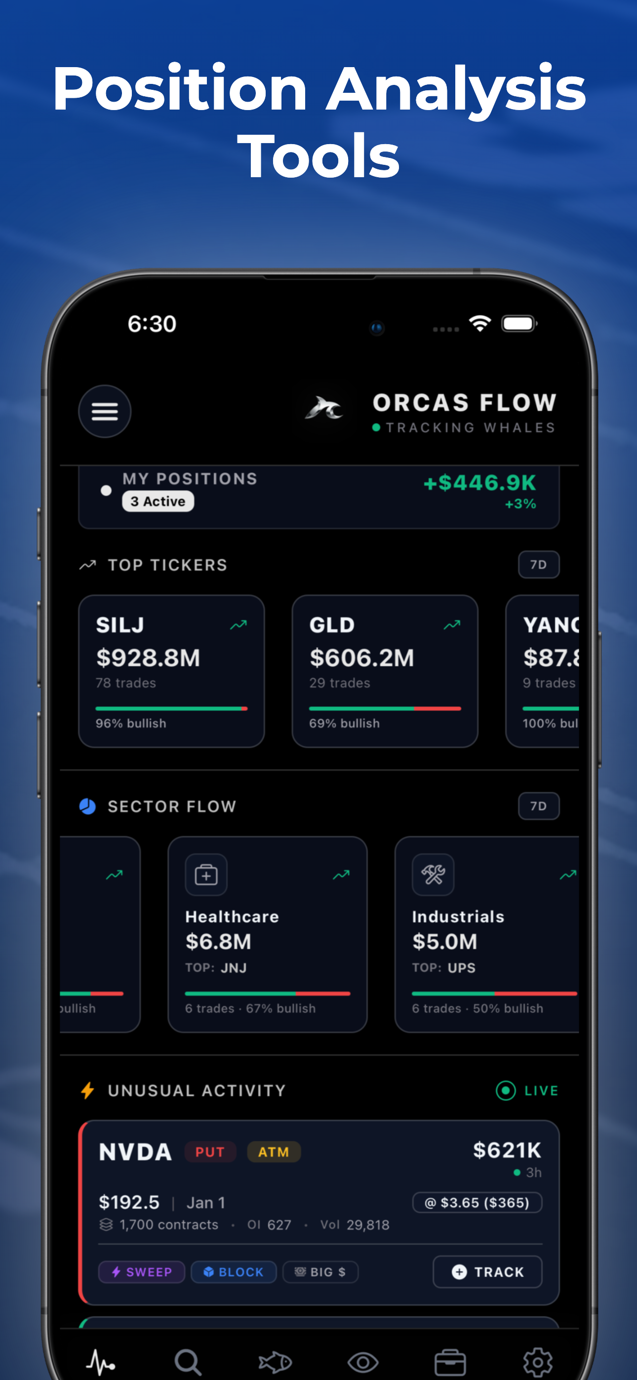 Whalor - Options Alert Tool