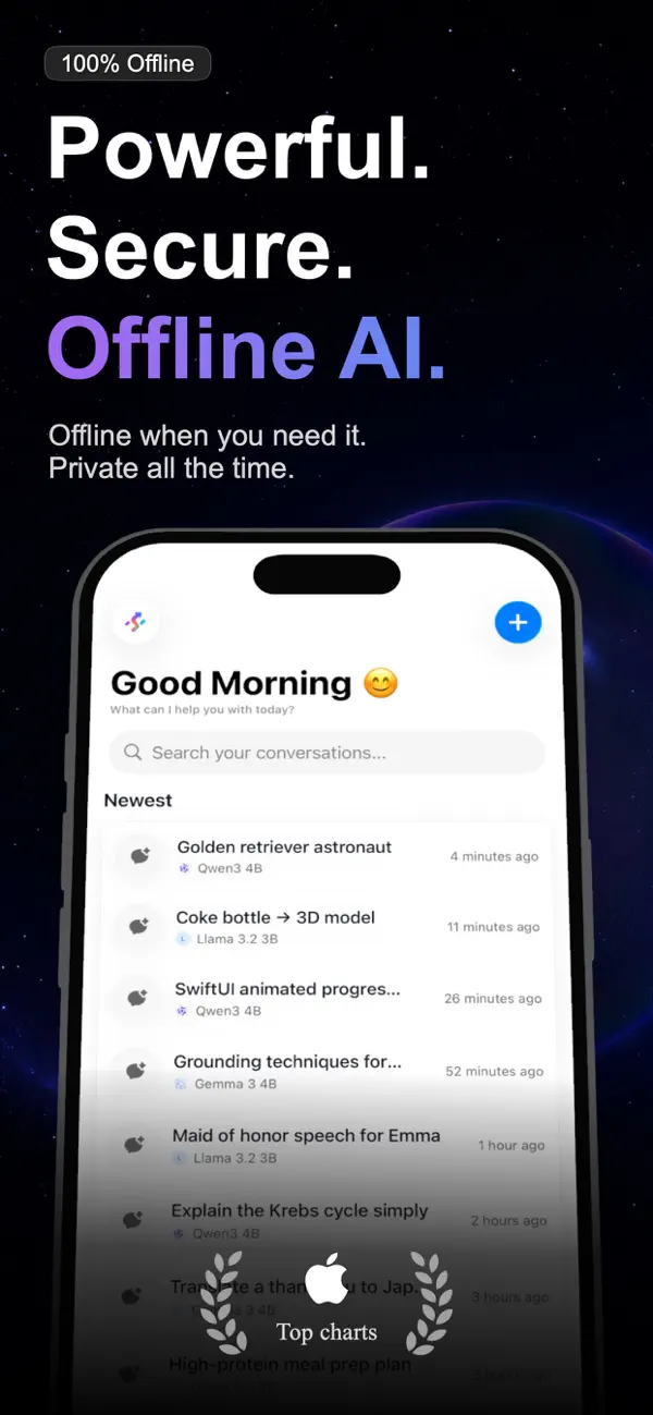 Haplo AI: Offline & Private AI Screenshot 1