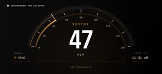 Plaid Dash: GPS Speedometer iPhone screenshot