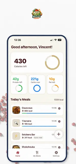 Calorie Counter - Easy & Fast screenshot 1