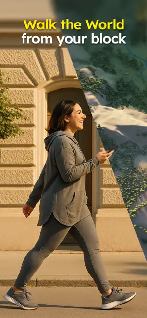 Walk the World: Virtual Trails screenshot 1