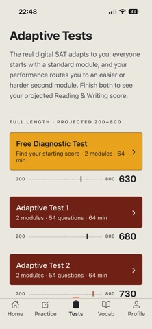 Maestria: Digital SAT Prep Screenshot 4 of 8
