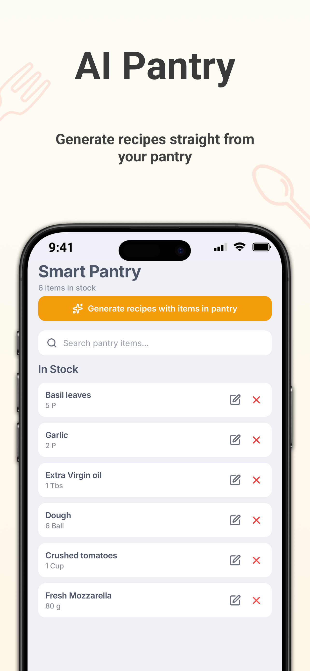 TinyRecipe: AI Pantry Recipes screenshot 3