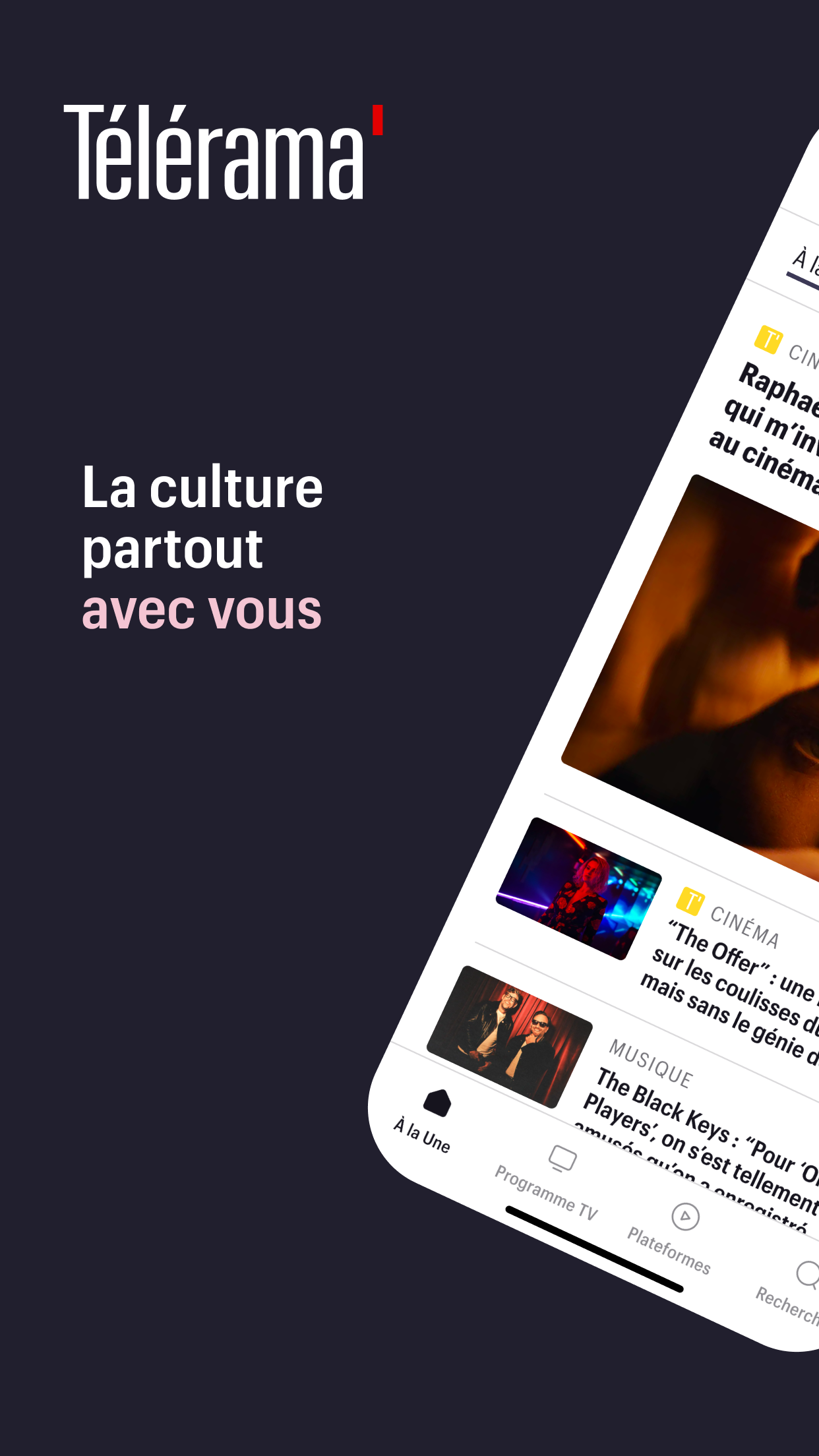 Télérama : culture, tv, cinéma