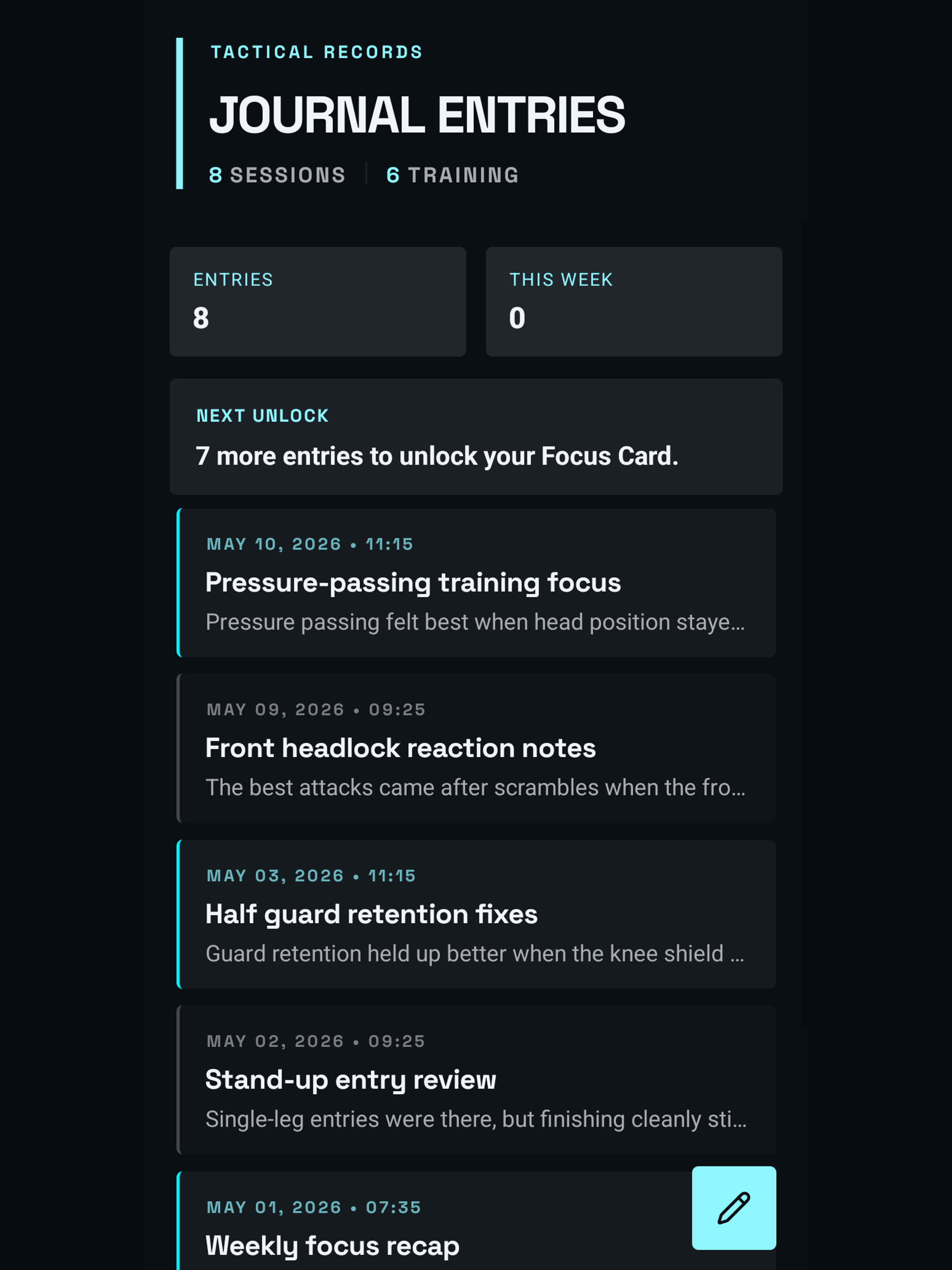 Linear BJJ screenshot 8