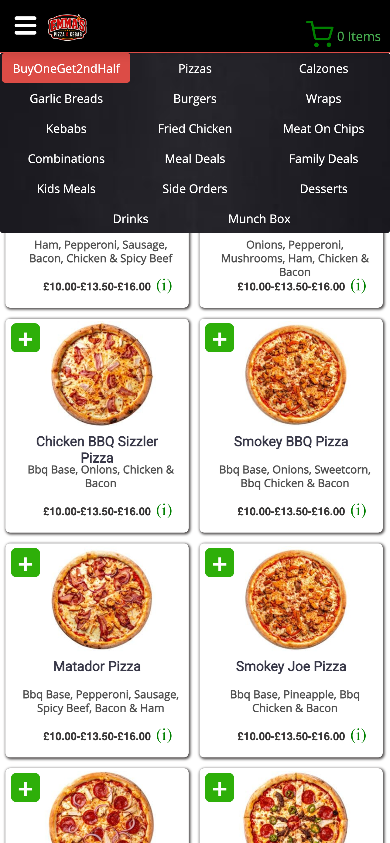 Emmas Pizza Pontardawe screenshot 3
