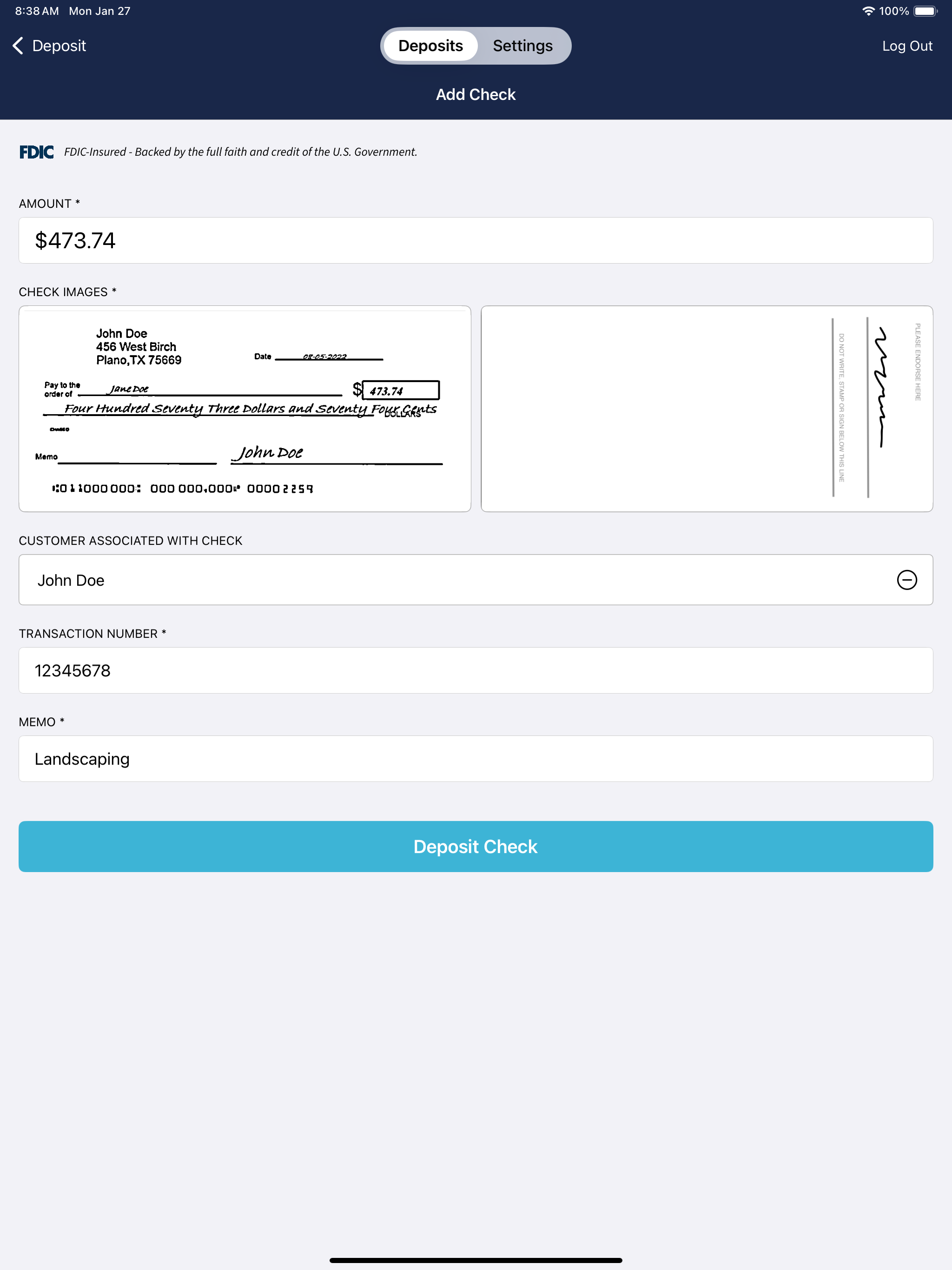 Stellar Bank Business mRDC
