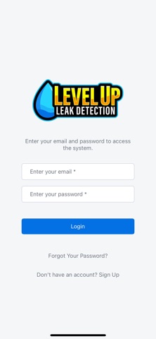 Level Up Leak Detection Screenshot 1 of 4