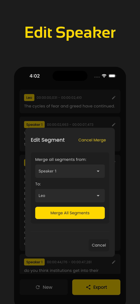 Offline Transcribe, TranscriAI screenshot 7